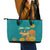 Personalized India Diwali Leather Tote Bag Festival Of Light With Diya - Wonder Print Shop