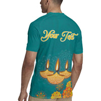 Personalized India Diwali Rugby Jersey Festival Of Light With Diya - Wonder Print Shop