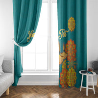 Personalized India Diwali Window Curtain Festival Of Light With Diya - Wonder Print Shop