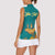 Personalized India Diwali Women Sleeveless Polo Shirt Festival Of Light With Diya - Wonder Print Shop