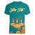 Personalized India Diwali Women V-Neck T-Shirt Festival Of Light With Diya - Wonder Print Shop