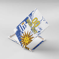 Custom Uruguay Independence Day Canvas Wall Art Sol de Mayo With Grunge Urban - Wonder Print Shop