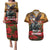 US Veterans Day American Army Couples Matching Puletasi and Hawaiian Shirt With Poppy Flowers - Wonder Print Shop