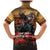 US Veterans Day American Army Family Matching Mermaid Dress and Hawaiian Shirt With Poppy Flowers - Wonder Print Shop