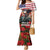 US Veterans Day American Army Family Matching Mermaid Dress and Hawaiian Shirt With Poppy Flowers - Wonder Print Shop
