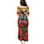 US Veterans Day American Army Family Matching Puletasi and Hawaiian Shirt With Poppy Flowers - Wonder Print Shop