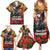 US Veterans Day American Army Family Matching Summer Maxi Dress and Hawaiian Shirt With Poppy Flowers - Wonder Print Shop