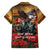 US Veterans Day American Army Family Matching Summer Maxi Dress and Hawaiian Shirt With Poppy Flowers - Wonder Print Shop