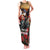 US Veterans Day American Army Family Matching Tank Maxi Dress and Hawaiian Shirt With Poppy Flowers - Wonder Print Shop