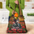 US Veterans Day American Army Grocery Bag With Poppy Flowers