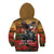 US Veterans Day American Army Kid Hoodie With Poppy Flowers - Wonder Print Shop