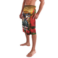 US Veterans Day American Army Lavalava With Poppy Flowers - Wonder Print Shop