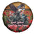 US Veterans Day American Army Spare Tire Cover With Poppy Flowers - Wonder Print Shop