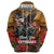 US Veterans Day American Army Zip Hoodie With Poppy Flowers - Wonder Print Shop