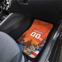 Custom US Navy Veteran Car Mats With Camouflage Pattern - Wonder Print Shop