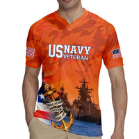 Custom US Navy Veteran Rugby Jersey With Camouflage Pattern - Wonder Print Shop