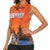 Custom US Navy Veteran Women Sleeveless Polo Shirt With Camouflage Pattern - Wonder Print Shop