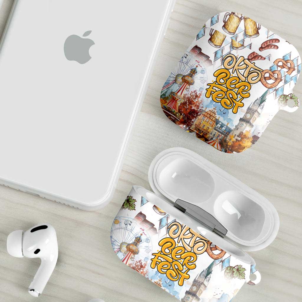 German Oktoberfest Beer AirPods Case Heritage Beer Riesenrad Joy - Wonder Print Shop