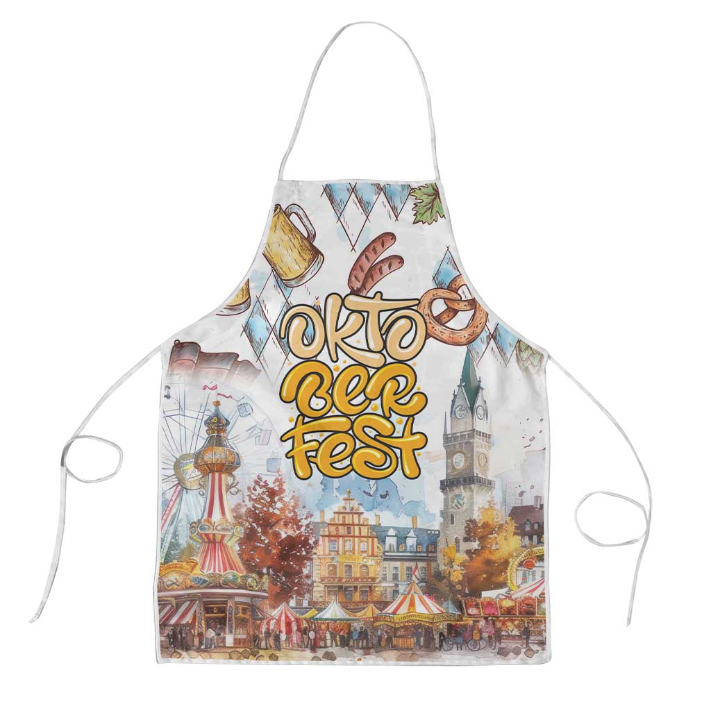 German Oktoberfest Beer Apron Heritage Beer Riesenrad Joy - Wonder Print Shop