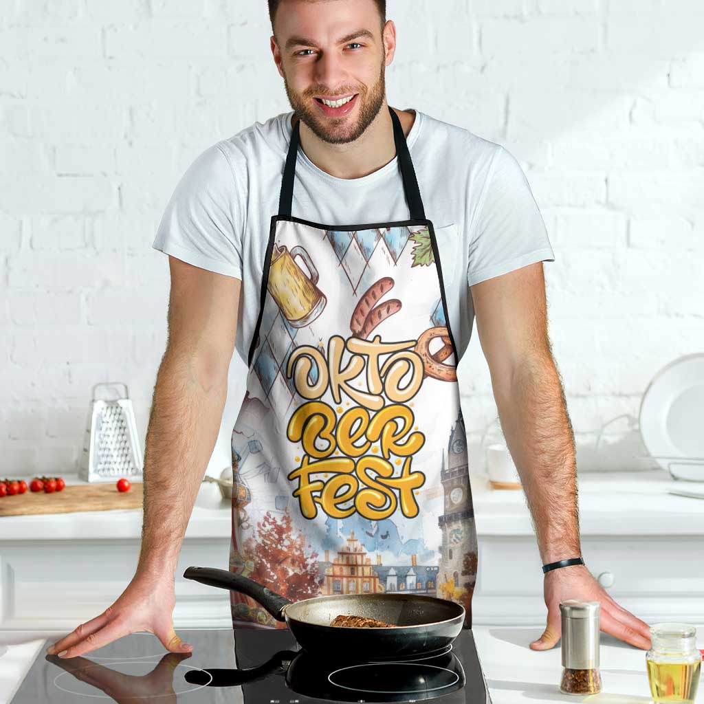 German Oktoberfest Beer Apron Heritage Beer Riesenrad Joy - Wonder Print Shop