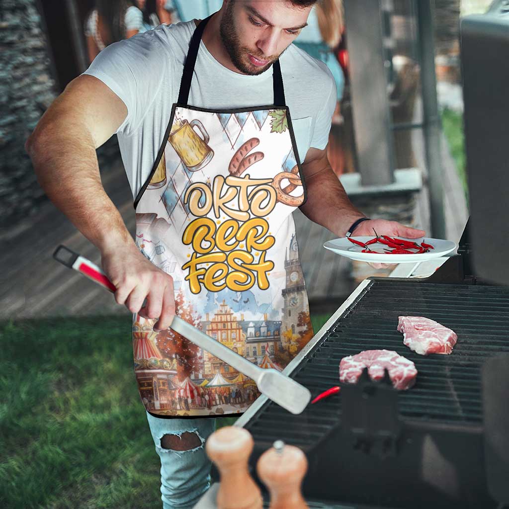 German Oktoberfest Beer Apron Heritage Beer Riesenrad Joy - Wonder Print Shop