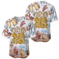 German Oktoberfest Beer Baseball Jersey Heritage Beer Riesenrad Joy - Wonder Print Shop