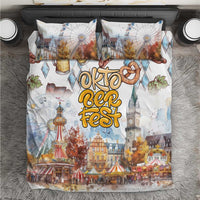 German Oktoberfest Beer Bedding Set Heritage Beer Riesenrad Joy - Wonder Print Shop