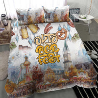 German Oktoberfest Beer Bedding Set Heritage Beer Riesenrad Joy - Wonder Print Shop