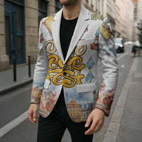 German Oktoberfest Beer Blazer Heritage Beer Riesenrad Joy - Wonder Print Shop