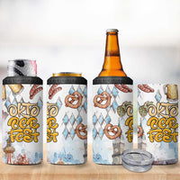 German Oktoberfest Beer 4 in 1 Can Cooler Tumbler Heritage Beer Riesenrad Joy - Wonder Print Shop