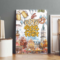 German Oktoberfest Beer Canvas Wall Art Heritage Beer Riesenrad Joy - Wonder Print Shop