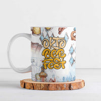 German Oktoberfest Beer Ceramic Mug Heritage Beer Riesenrad Joy - Wonder Print Shop