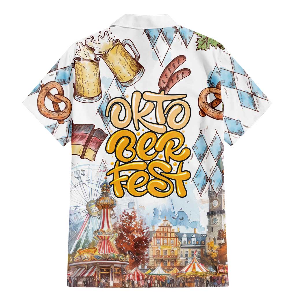 German Oktoberfest Beer Family Matching Mermaid Dress and Hawaiian Shirt Heritage Beer Riesenrad Joy - Wonder Print Shop