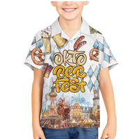 German Oktoberfest Beer Family Matching Mermaid Dress and Hawaiian Shirt Heritage Beer Riesenrad Joy - Wonder Print Shop