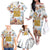 German Oktoberfest Beer Family Matching Off The Shoulder Long Sleeve Dress and Hawaiian Shirt Heritage Beer Riesenrad Joy - Wonder Print Shop