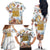 German Oktoberfest Beer Family Matching Off The Shoulder Long Sleeve Dress and Hawaiian Shirt Heritage Beer Riesenrad Joy - Wonder Print Shop