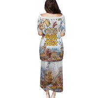 German Oktoberfest Beer Family Matching Puletasi and Hawaiian Shirt Heritage Beer Riesenrad Joy - Wonder Print Shop