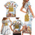 German Oktoberfest Beer Family Matching Short Sleeve Bodycon Dress and Hawaiian Shirt Heritage Beer Riesenrad Joy - Wonder Print Shop