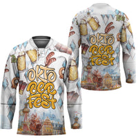 German Oktoberfest Beer Hockey Jersey Heritage Beer Riesenrad Joy - Wonder Print Shop