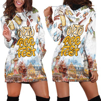 German Oktoberfest Beer Hoodie Dress Heritage Beer Riesenrad Joy - Wonder Print Shop