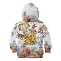 German Oktoberfest Beer Kid Hoodie Heritage Beer Riesenrad Joy - Wonder Print Shop