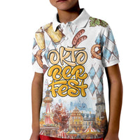 German Oktoberfest Beer Kid Polo Shirt Heritage Beer Riesenrad Joy - Wonder Print Shop