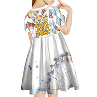 German Oktoberfest Beer Kid Short Sleeve Dress Heritage Beer Riesenrad Joy - Wonder Print Shop