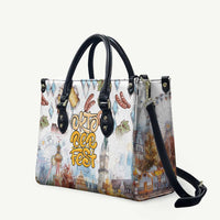 German Oktoberfest Beer Leather Bag Heritage Beer Riesenrad Joy - Wonder Print Shop