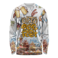 German Oktoberfest Beer Long Sleeve Shirt Heritage Beer Riesenrad Joy - Wonder Print Shop