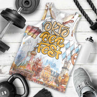 German Oktoberfest Beer Men Tank Top Heritage Beer Riesenrad Joy - Wonder Print Shop
