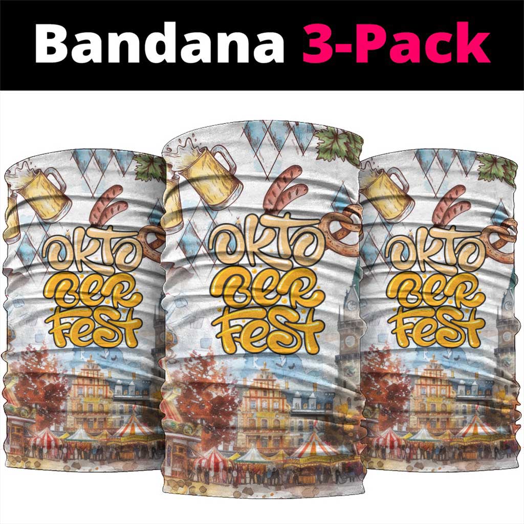 German Oktoberfest Beer Neck Gaiter Heritage Beer Riesenrad Joy - Wonder Print Shop