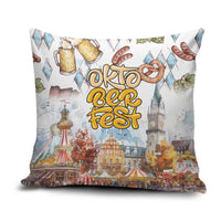 German Oktoberfest Beer Pillow Cover Heritage Beer Riesenrad Joy - Wonder Print Shop