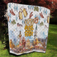 German Oktoberfest Beer Quilt Heritage Beer Riesenrad Joy - Wonder Print Shop