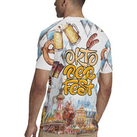 German Oktoberfest Beer Rugby Jersey Heritage Beer Riesenrad Joy - Wonder Print Shop